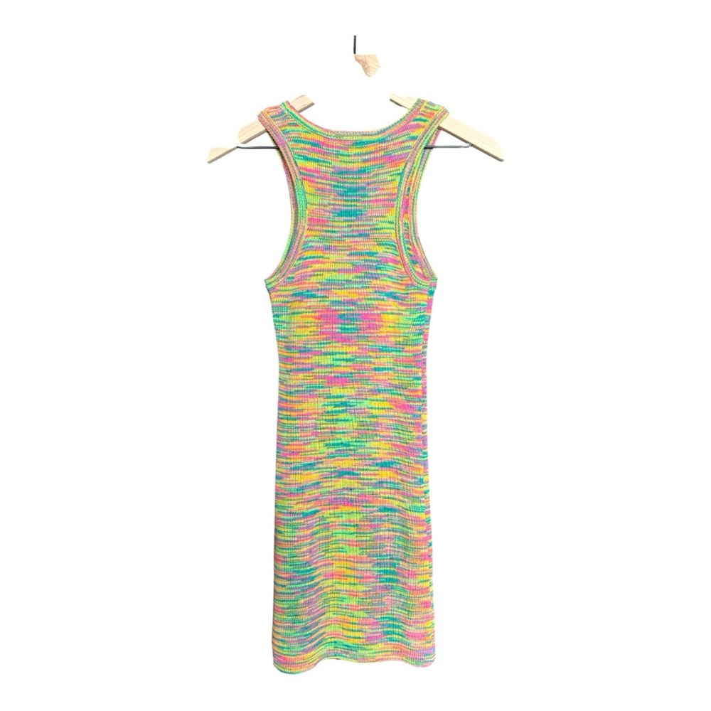 Buttermelon Multicolor Knit Sleeveless Dress size small NWT - Picture 2 of 4